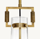 MACHINIST GLASS CYLINDER PENDANT