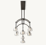 HEMISPHERE LINEAR CHANDELIER 54"