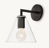 UTILITAIRE FUNNEL SHADE SCONCE