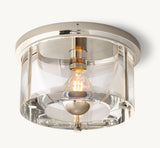 SAVILE ROUND FLUSHMOUNT
