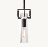 MACHINIST GLASS CYLINDER PENDANT