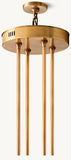 ARCACHON LED ROUND TWO-TIER CHANDELIER 60"