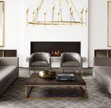 TORCHE DE VERRE ROUND CHANDELIER 46"