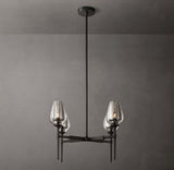 TULIP ROUND CHANDELIER 27"