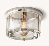 SAVILE ROUND FLUSHMOUNT