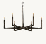 THADDEUS ROUND CHANDELIER 36"
