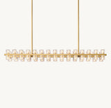ARCACHON LED RECTANGULAR CHANDELIER 54"