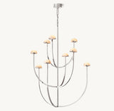 PEDRA ROUND CHANDELIER 40"