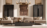 DEMARET ROUND CHANDELIER 60"
