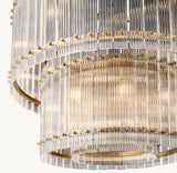 SAN MARCO TWO-TIER ROUND CHANDELIER 37"