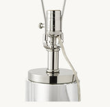 CYLINDRICAL COLUMN CRYSTAL TABLE LAMP