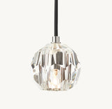 BOULE DE CRISTAL CLEAR GLASS CORD PENDANT