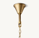 SAN MARCO TWO-TIER ROUND CHANDELIER 37"