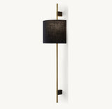 VELA ROUND BAR SCONCE - ROUND SHADE