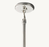 BOULE DE CRISTAL CLEAR GLASS OVAL CHANDELIER 72"