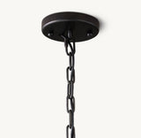 HARLOW CRYSTAL ROUND CHANDELIER 19"