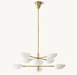 GRAPHIC CHANDELIER 38"