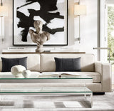 VELA RECTANGULAR BAR SCONCE - RECTANGULAR SHADE