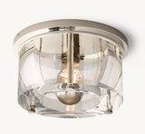 SAVILE ROUND FLUSHMOUNT