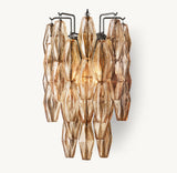 CHIARA SMOKE GLASS SCONCE