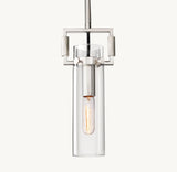MACHINIST GLASS CYLINDER PENDANT
