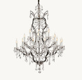Rustic Iron/ Clear Crystal