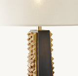 BRUTALIST CONSTRUCTIVIST TABLE LAMP