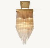 CASCADA SQUARE CHANDELIER 30"