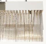 CASCADA SQUARE CHANDELIER 30"