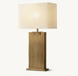 RECTANGULAR COLUMN TABLE LAMP