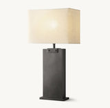 RECTANGULAR COLUMN TABLE LAMP