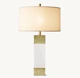 ALBA CRYSTAL BLOCK TABLE LAMP