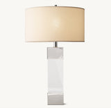 ALBA CRYSTAL BLOCK TABLE LAMP