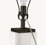 SQUARE COLUMN CRYSTAL TABLE LAMP