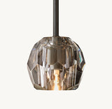 BOULE DE CRISTAL SMOKE GLASS ROD PENDANT