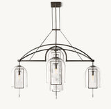 FULCRUM ROUND GRAND CHANDELIER 73"