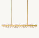 ARCACHON LED RECTANGULAR CHANDELIER 54"