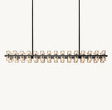 ARCACHON LED RECTANGULAR CHANDELIER 54"