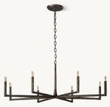 THADDEUS ROUND CHANDELIER 60"