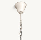 1920S ODEON ROUND CHANDELIER 32"