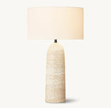 SAREZZO STONE TAPERED TABLE LAMP