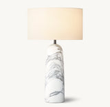 SAREZZO STONE TAPERED TABLE LAMP