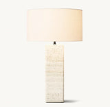 SAREZZO STONE SQUARE TABLE LAMP