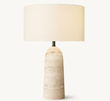 SAREZZO STONE TAPERED TABLE LAMP