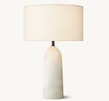 SAREZZO STONE TAPERED TABLE LAMP