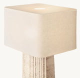 TALLADO CLASSICO TRAVERTINE CONVEX ACCENT LAMP