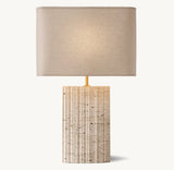 TALLADO CLASSICO TRAVERTINE CONVEX ACCENT LAMP