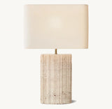 TALLADO CLASSICO TRAVERTINE CONVEX ACCENT LAMP