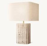 TALLADO CLASSICO TRAVERTINE CONVEX ACCENT LAMP