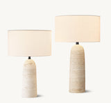 SAREZZO STONE TAPERED TABLE LAMP